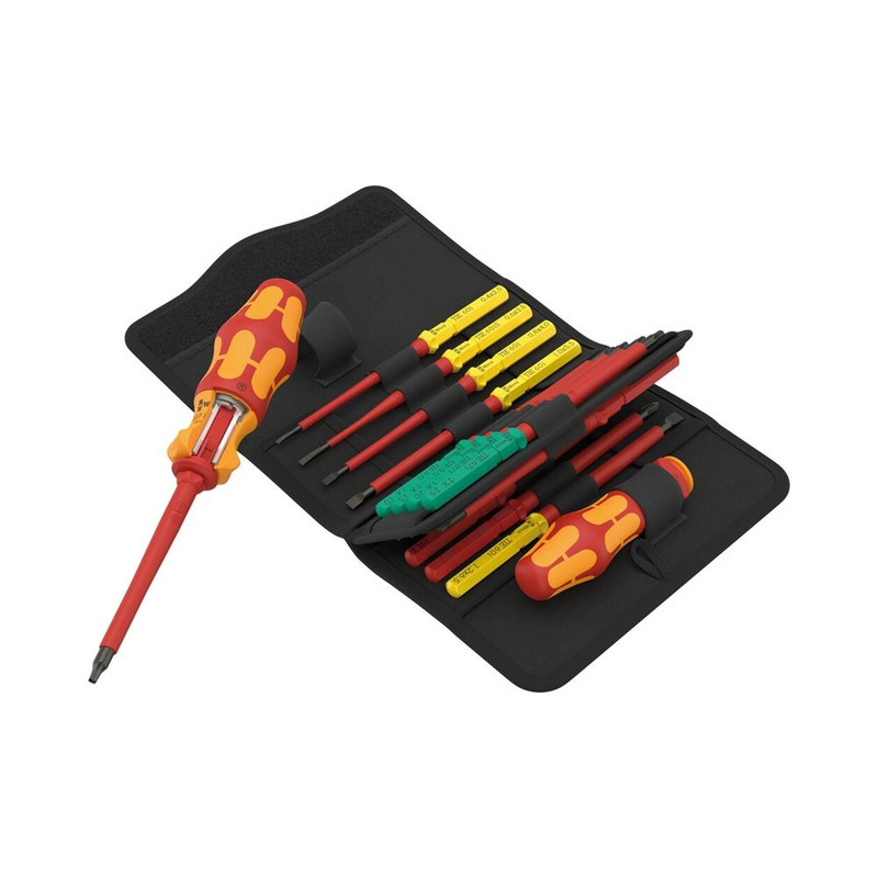 Wera Tools WERA-05006619001 Kraftform Kompakt VDE 17 RA Imperial 1, 17 pieces