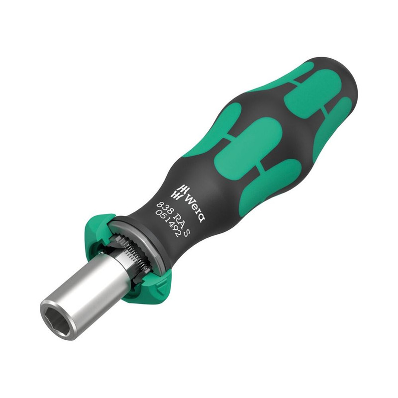 Wera Tools WERA-05051492001 838 RA S Bitholding screwdriver with ratchet functionality, 1/4in, 1/4in x 102 mm
