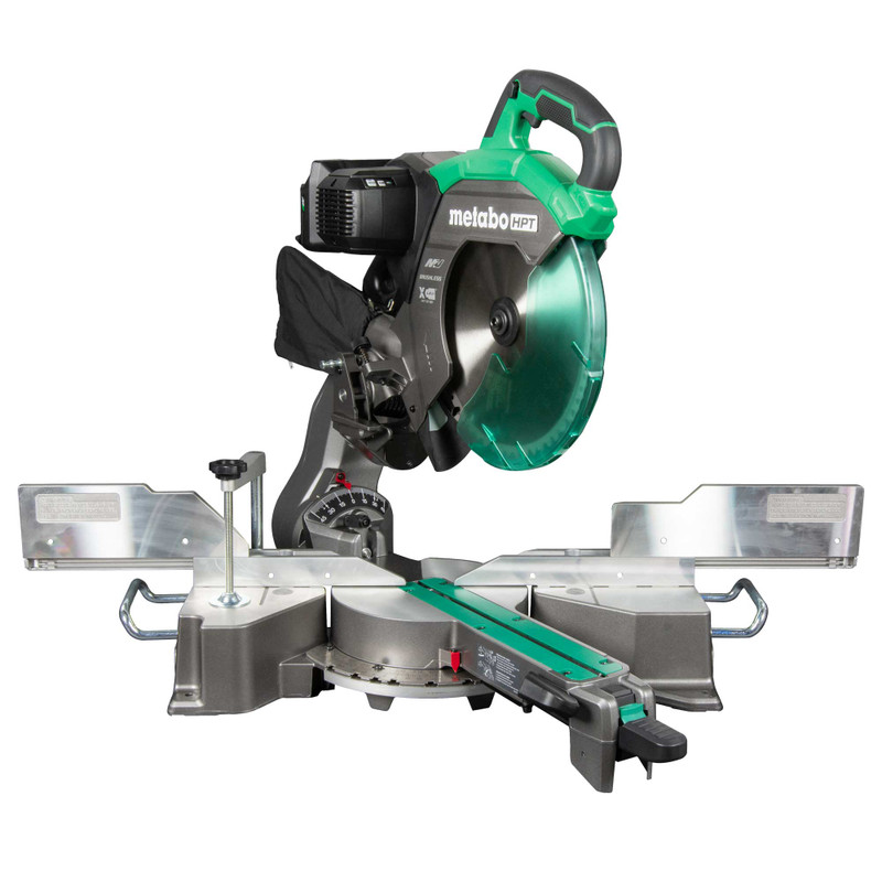 Metabo HPT HPT-C3612DRAQ4 36v Multivolt 12in Dual Bevel Sliding Miter Saw with Torque Boost Technology (Bare Tool)