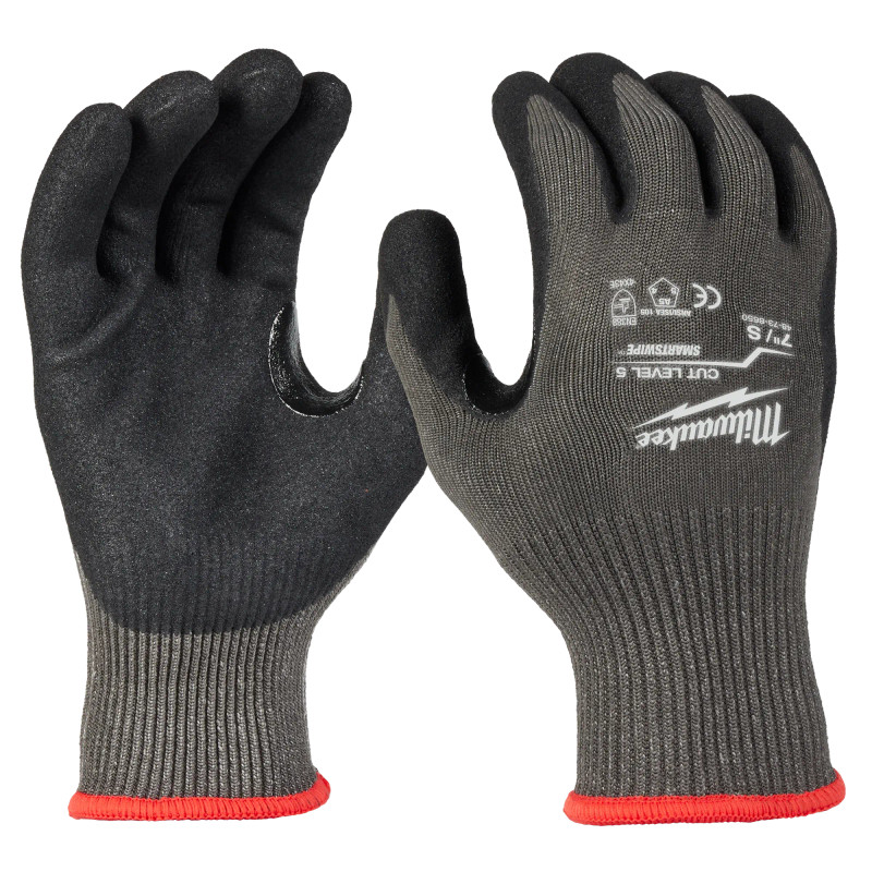 Milwaukee MIL-48-73-865X Cut Level 5 Nitrile Dipped Gloves