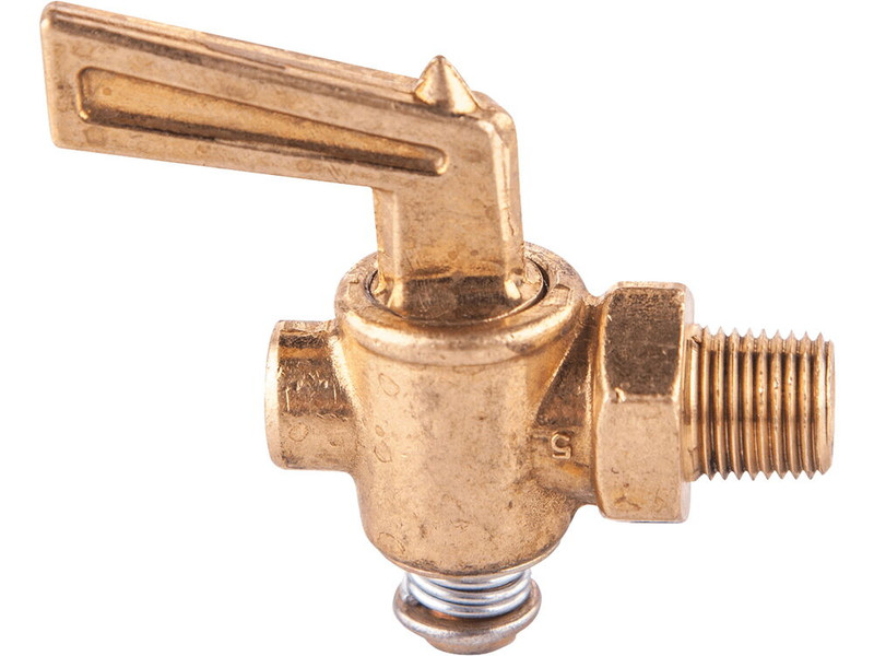 Bissett BIS-BFIT-DC241B 1/4in Male MNPT Brass Drain Cock