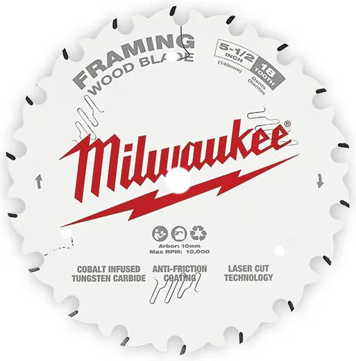 Milwaukee MIL-48-40-1020 10in 24T Circular Saw Wood Cutting Blades