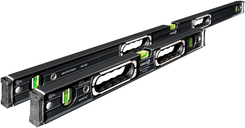Stabila STAB-37300 196-2 Spirit Level Set - Dark Shadow