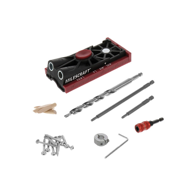 Milescraft MILE-1325 PocketJig 200 Pocket Hole Jig Kit