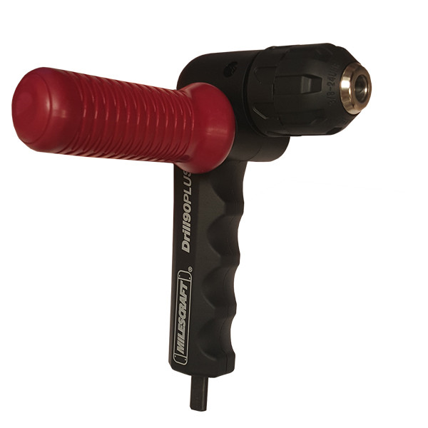 Milescraft MILE-1304 Drill 90 PLUS Right Angle Drill Attachment With Keyless Chuck