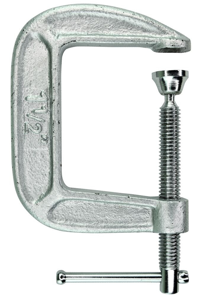 Bessey BES-CM25 2.5in x 2.5in Light Duty Drop Forged C-Clamp