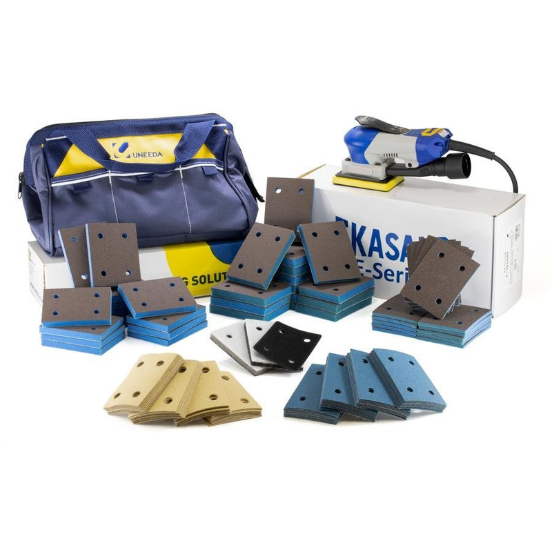 Sia SIA-P-106437 Ekapro 3 x 4in Pneumatic Total Sanding Kit Central Vacuum