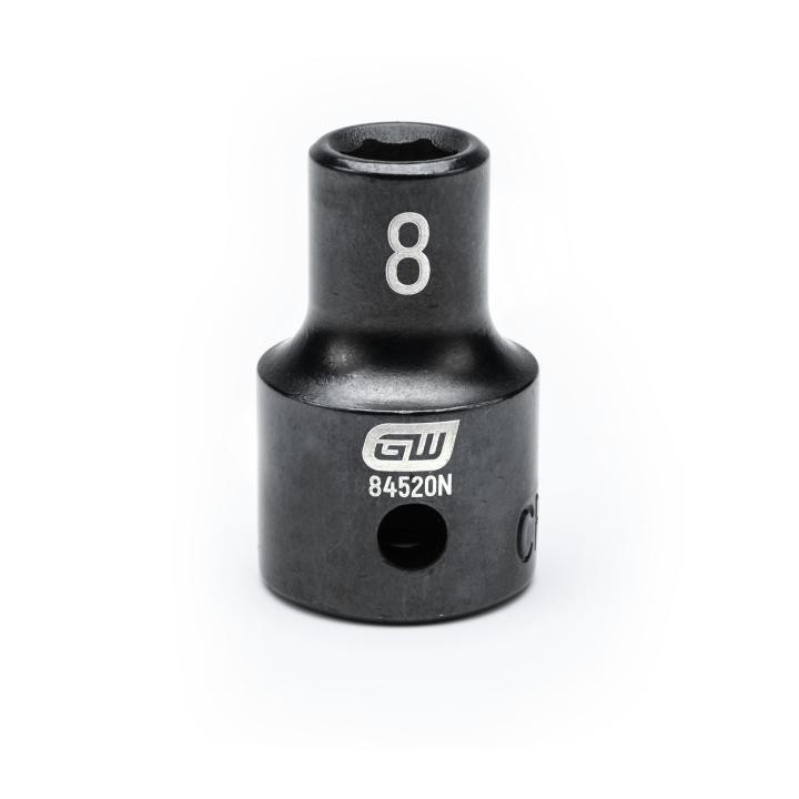 Gearwrench GW-8452X 1/2in Drive 6 Point Standard Impact Metric Socket