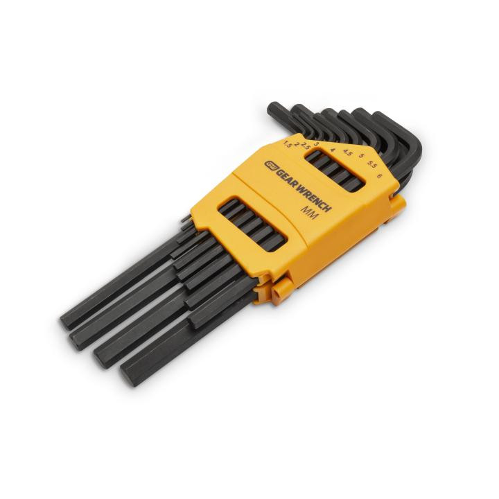 GEARWRENCH GW-83503 Long Arm Metric Hex Key Set 13-Pieces