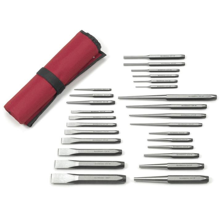 GEARWRENCH GW-82306 Punch And Chisel Set 27-Pieces