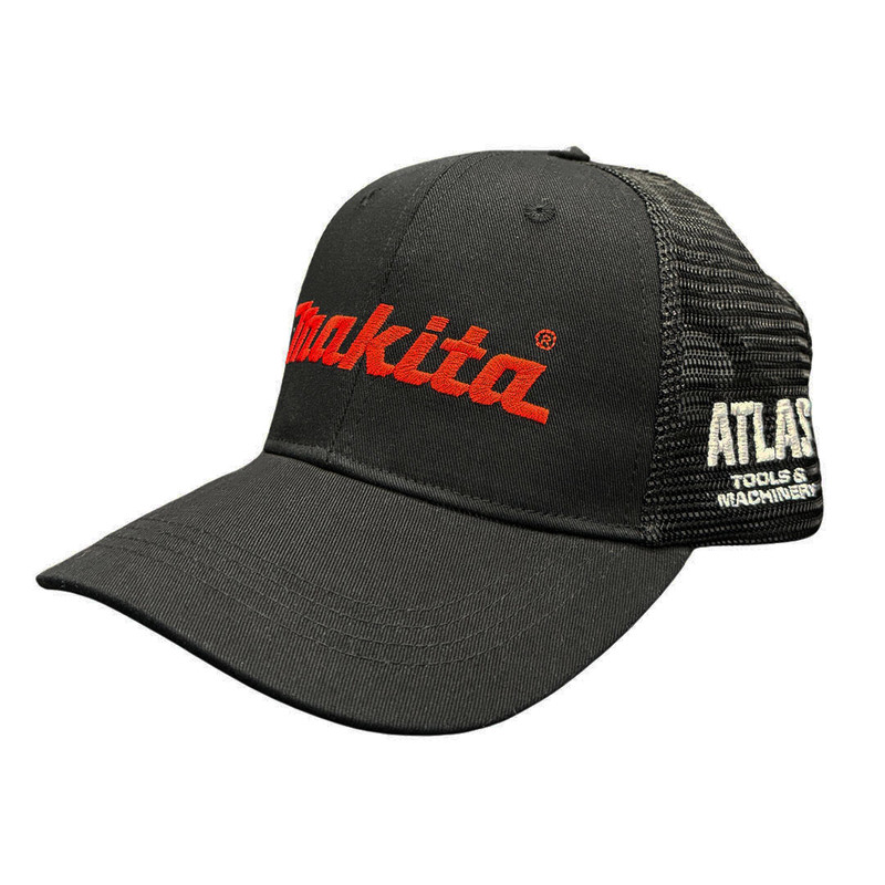 Makita HAT-MAK-BLK Black Mesh Trucker Hat