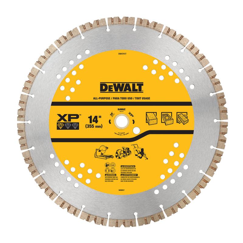 DEWALT DEW-DW4741T XP All-Purpose Segmented Diamond Blade