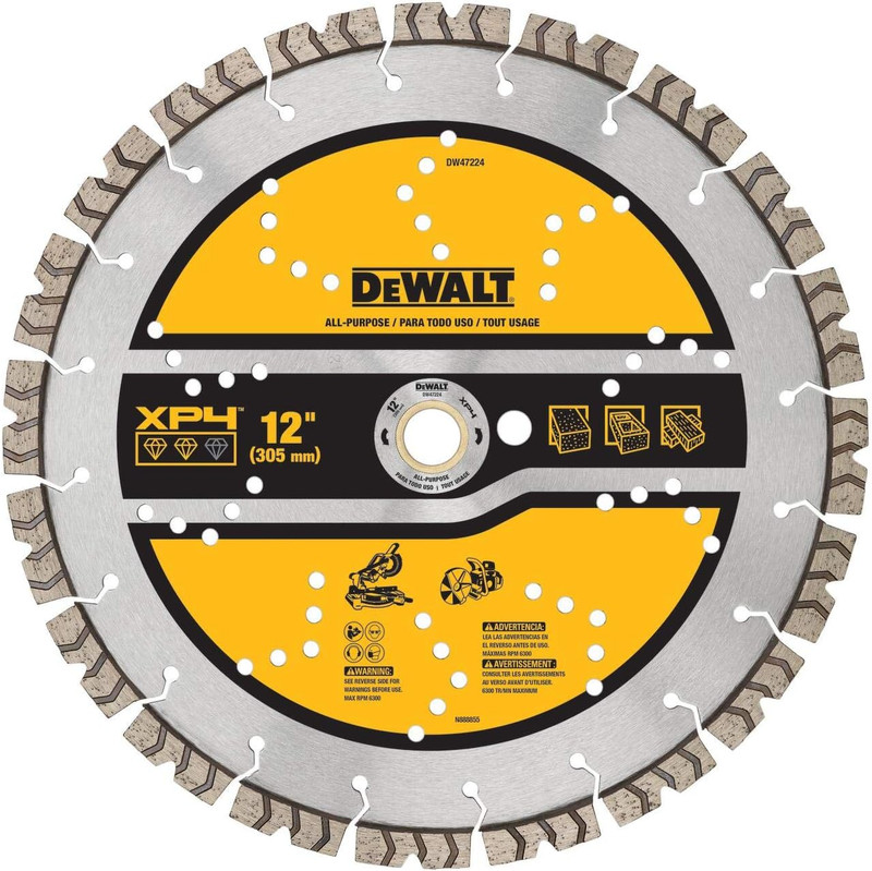 DEWALT DEW-DW47224 XP4 All Purpose Segmented Diamond Blade