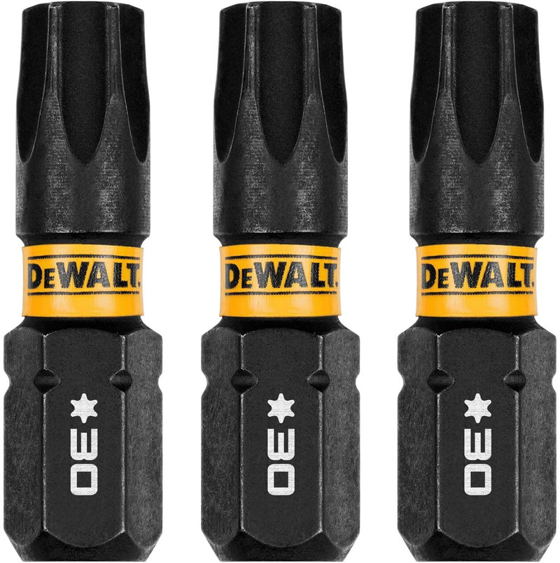 DEWALT DEW-DWAF1TX30IR3 Flextorq 1in T30 Screwdriver Bits