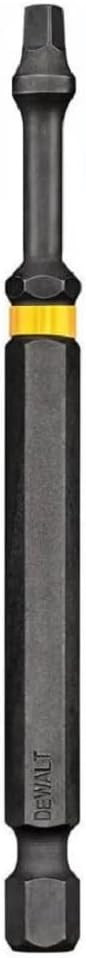 DEWALT DWAF3SQ3IR Square #3 Bit Robertson 1/4 x 3-1/2in For Impact Drivers And Drills Hex Shank