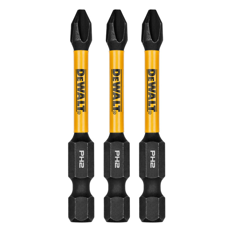 DEWALT DEW-DWAF2PH2IR2S Flextorq 2.25in PH2 With Sleeve 2 Pk