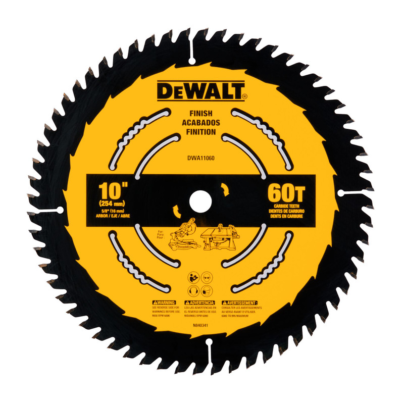 DEWALT DEW-DWA110XX 10in Circular Saw Blade