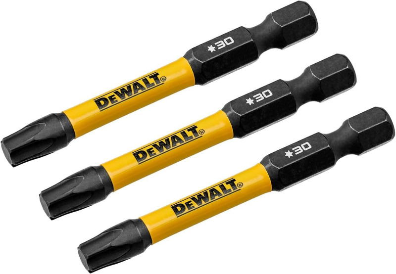 DEWALT DEW-DWAF2TXX3PK FlexTorq 2-1/4in Torx Impact Ready Bits 3-Pack