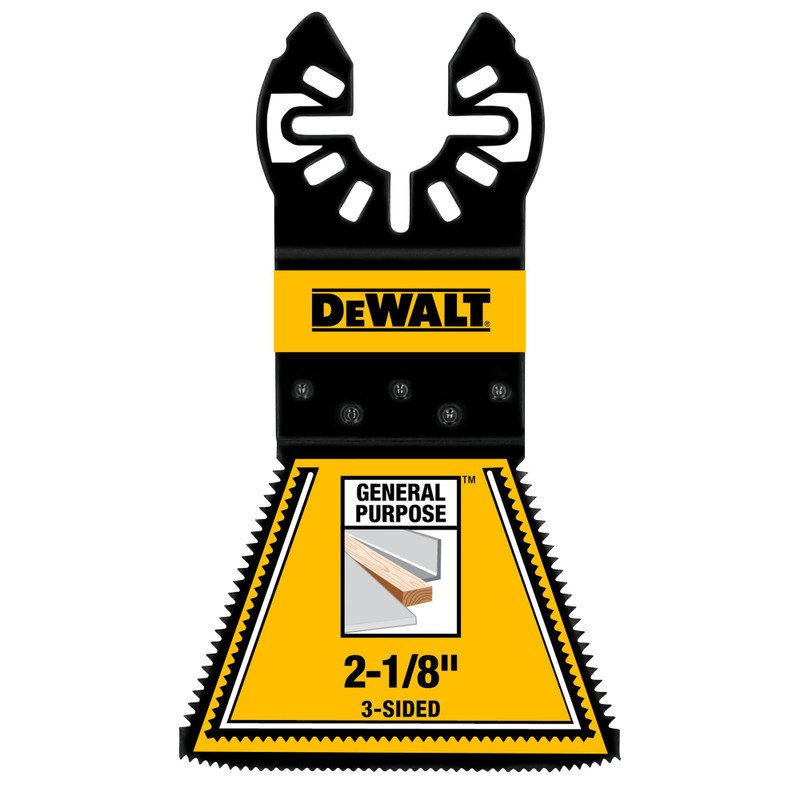 DEWALT DEW-4283XX OSC 2-1/8in General Purpose 3-Sided Oscillating Blade