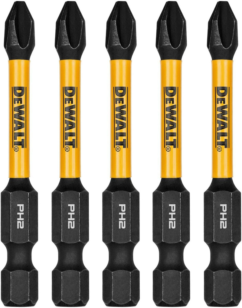 DEWALT DEW-DWAF3PH2XX 3.5in FlexTorq Impact Screwdriving Bits For PH2