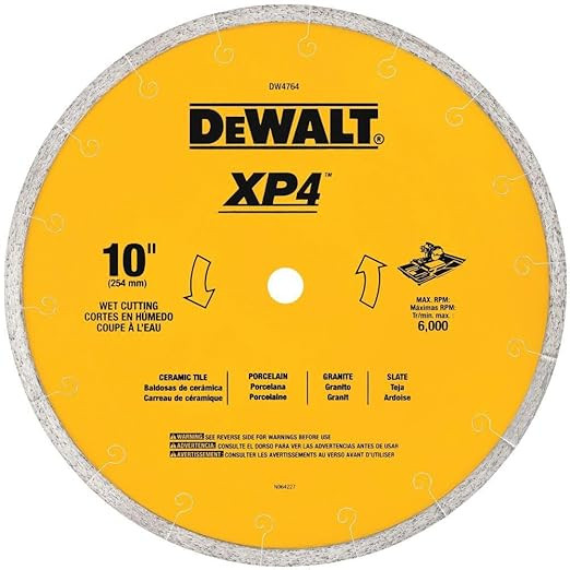 DEWALT DEW-DW476XXPORC Premium Porcelain Tile Blade