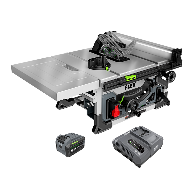 FLEX FL-FX7211-1H 24V 8-1/4in Table Saw Stacked Lithium 6.0Ah Kit