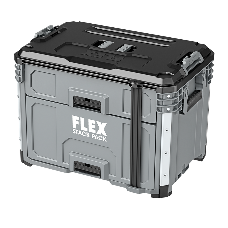 FLEX FL-FS1106 STACK PACK - 2-Drawer Tool Box