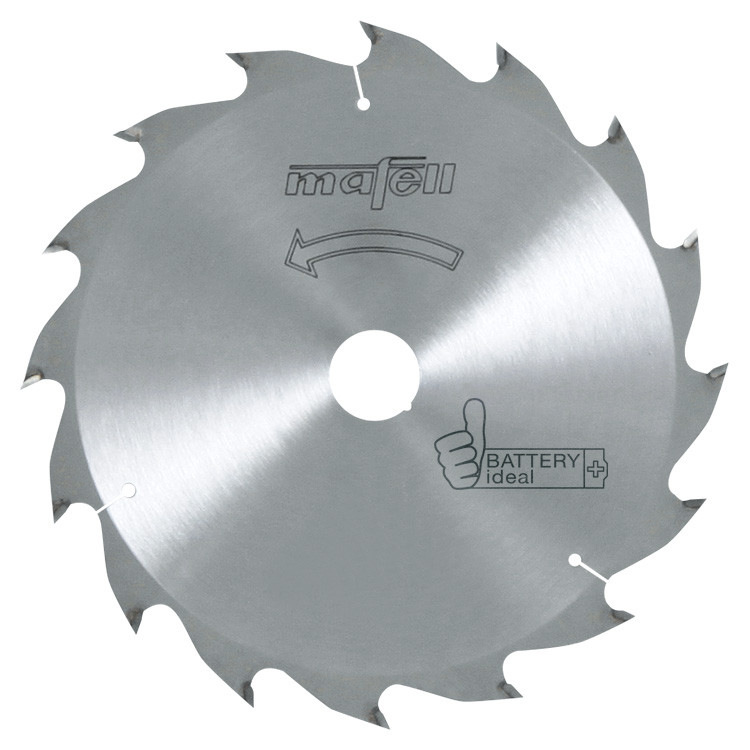 Mafell MAF-92494 TCT 16 Teeth 185 x 20mm Saw Blade Battery Ideal For Ripping In Wood