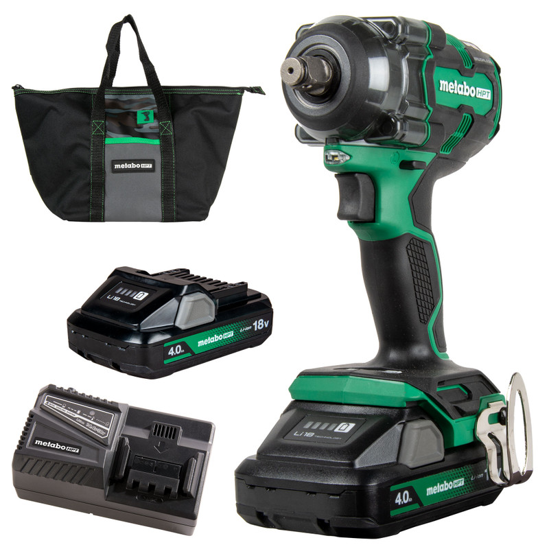 Metabo HPT HPT-WR18DHM 18V MultiVolt 1/2in Cordless Impact Wrench