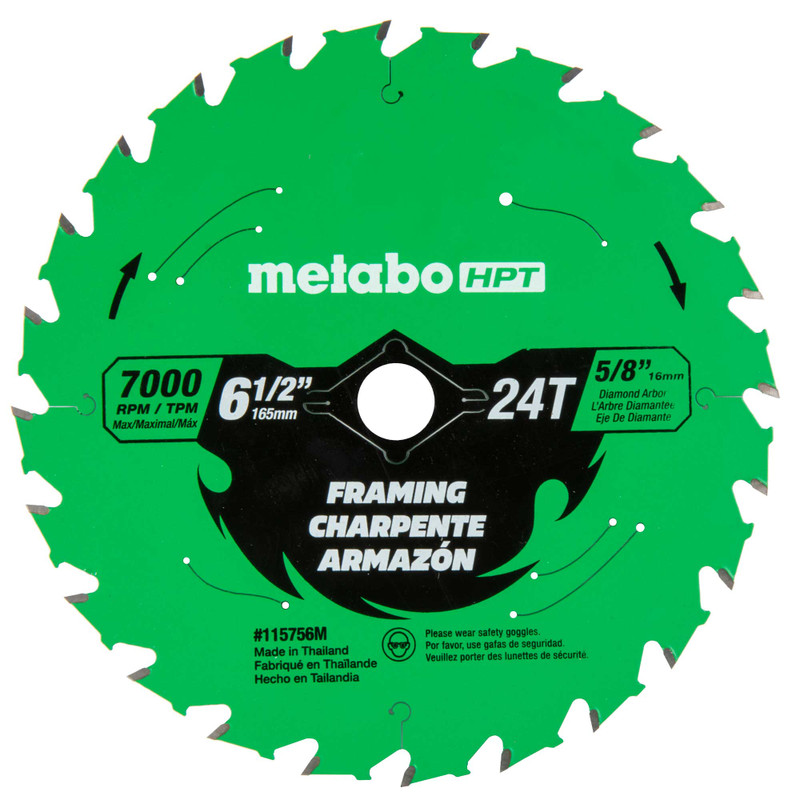 Metabo HPT HPT-11575XX 24T Saw Blade