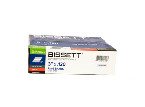 Bissett BIS-S3110R120-3M 3in Ring Shank Stick Nail 3M
