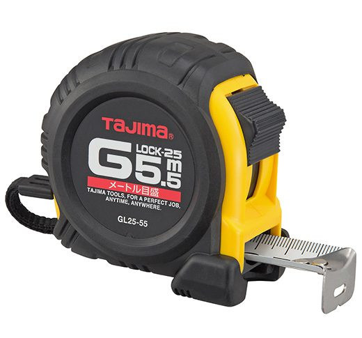 Tajima TAJ-G-5.5MBW G-series Metric Scale 5.5m X 1in Steel Blade