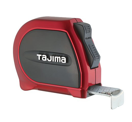Tajima TAJ-SS-25/7.5MBW Sigma Stop Standard And Metric Scale 25ft / 7.5m x 1in Strong Tape And Hook