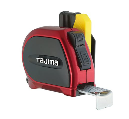 Tajima TAJ-SSSF-16BW Sigma Stop Standard Scale 16ft x 1in Strong Tape And Hook With Safety Belt Holder