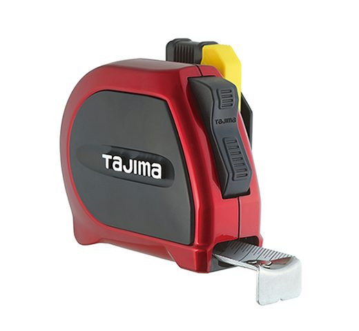 Tajima TAJ-SSSF-25BW Sigma Stop Standard Scale 25ft x 1in Strong Tape And Hook With Safety Belt Holder