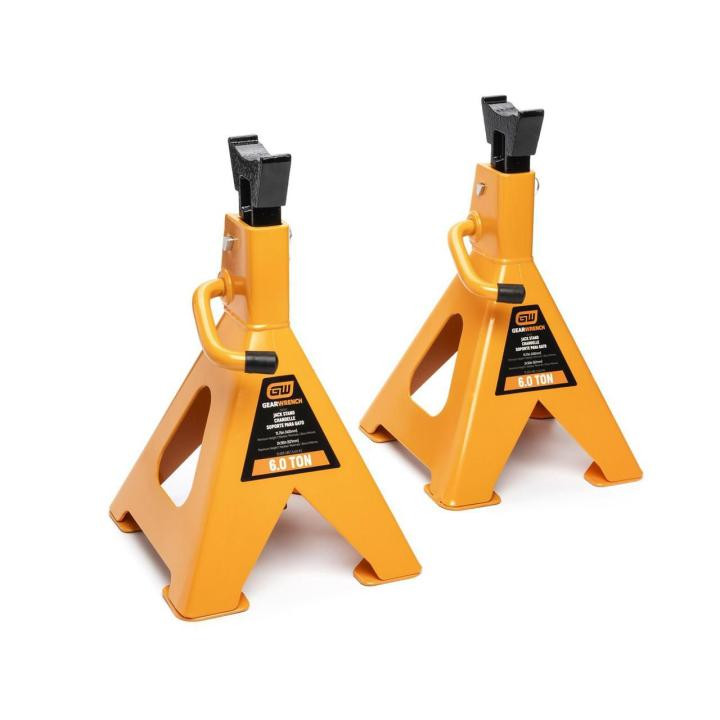 GEARWRENCH GW-GWJS6T 6 Ton Ratcheting Jack Stand - 2 Per Pack