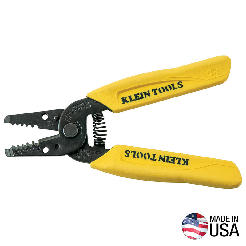 Klein Tools KLE-11045 10-18 AWG Solid Wire Stripper Cutter