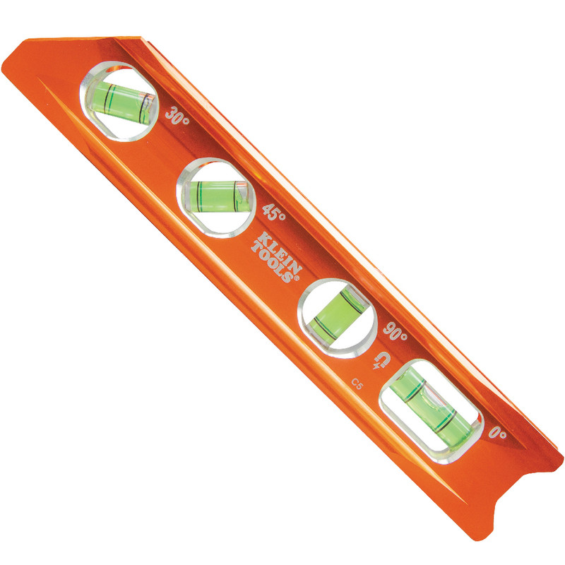 Klein Tools KLE-935RB Torpedo Billet Level Rare-Earth Magnet
