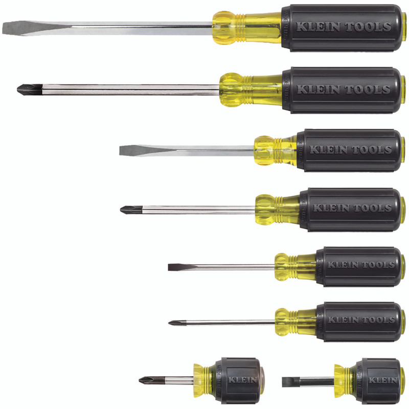 Klein Tools KLE-85078 Multi-Application Screwdriver 8 Piece Set