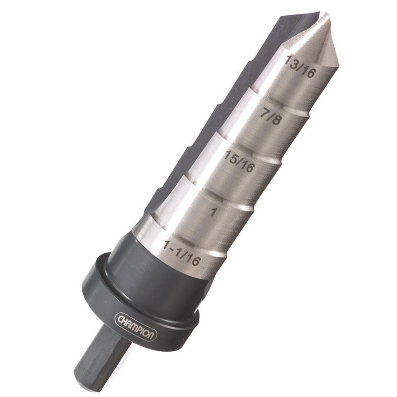 Champion CHAMP-XSR-13/16X1-1/16 Cutting Tool Heavy Duty 5 Step Reamer 13/16in To 1-1/16in