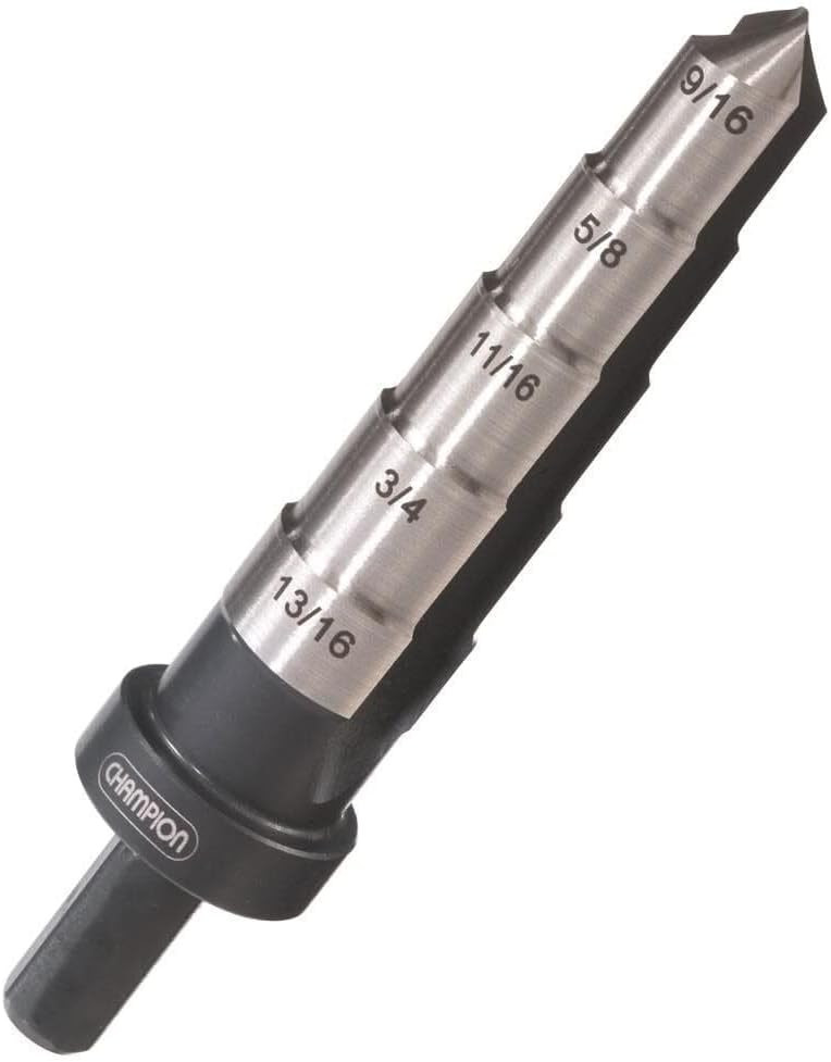 Champion XSR-9/16X13/16 5 Step Reamer 9/16in To 13/16in Heavy Duty Cutting Tool