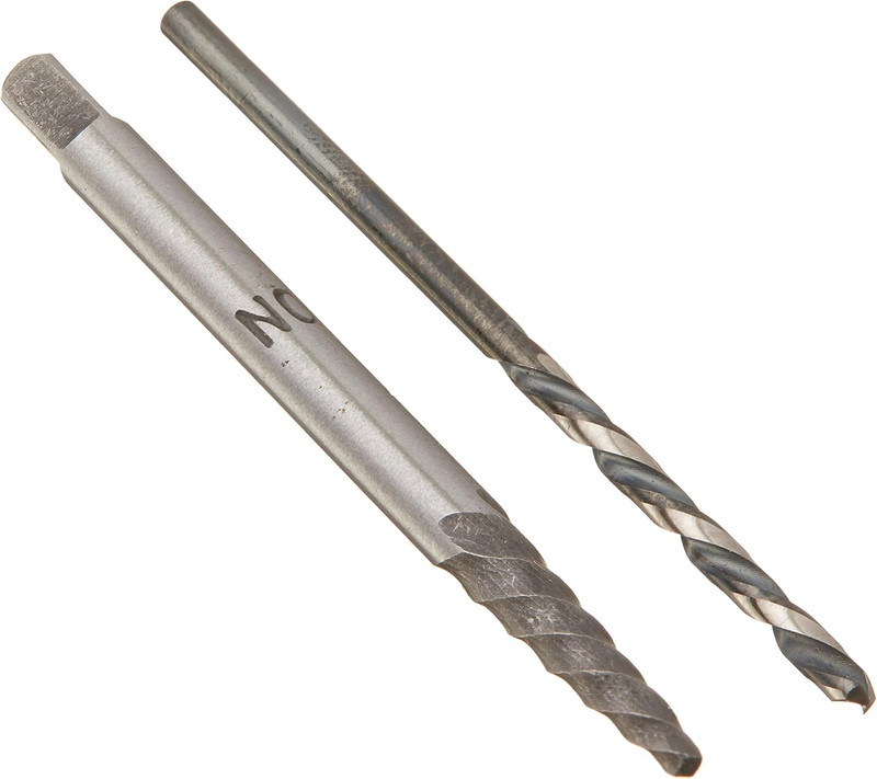Champion CHAMP-6552 Combination HSS X1-1 Screw Extractor And XL5LH-5/64 HSS Drill Brute Platinum