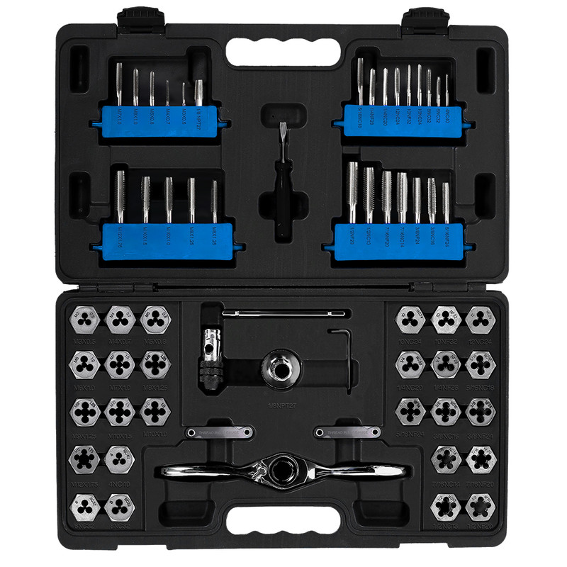 Champion CHAMP-CS60P-A Tap And Die 62 Piece Set
