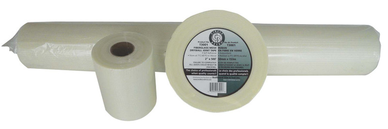 Circle Brand CB-T3001 Fiberglass Mesh Tape 2in x 500ft Roll