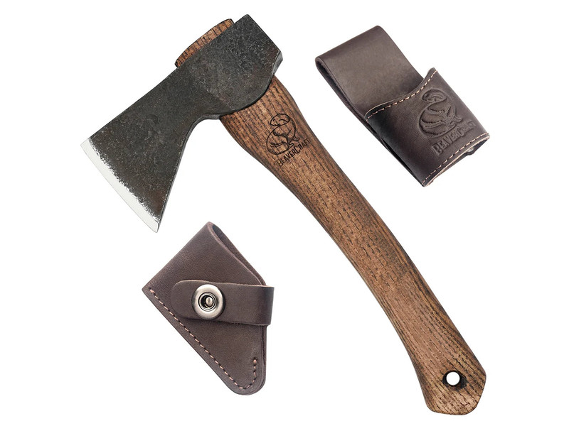 BeaverCraft BE-AXE1 Compact Bushcraft Carving Hatchet