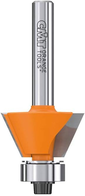 CMT Orange Tools CMT-83619011 7/8in Dia. x 13/32in Cutting Length Chamfer Bit With Bearing