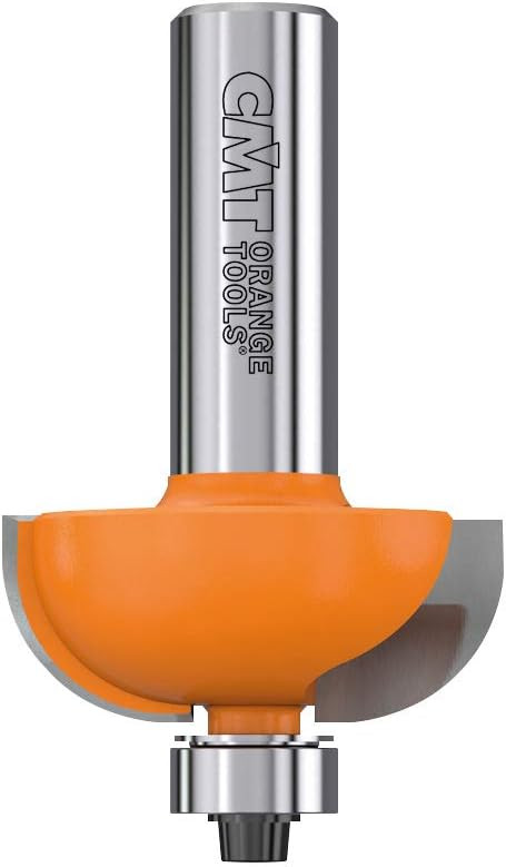 CMT Orange Tools CMT-83785011 1-1/2in Dia x 5/8in Cutting Length Cove Router Bit With Bearing