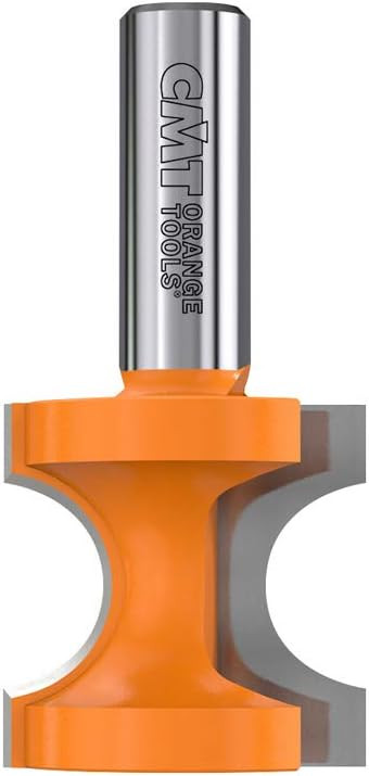 CMT Orange Tools CMT-85450711 1-3/8in Dia x 1in Cutting Length Bead And Bull Nose Router Bit
