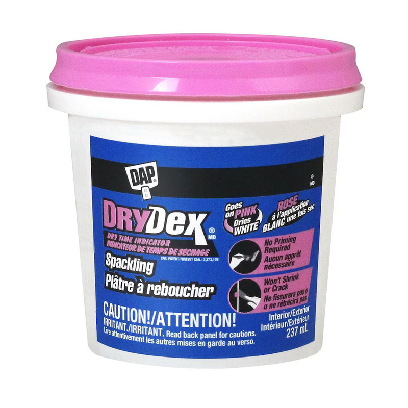 DAP DAP-71162 DryDex Dry Time Indicator Spackling Pink/White 237ml