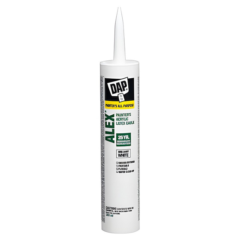 DAP DAP-73630 Alex Painter's Acrylic Latex Caulk White 300ml